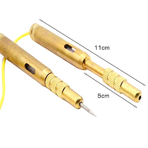 Honeytecs Caneta de testador de voltagem elétrica automotivo carro luz lâmpada teste caneta de repar