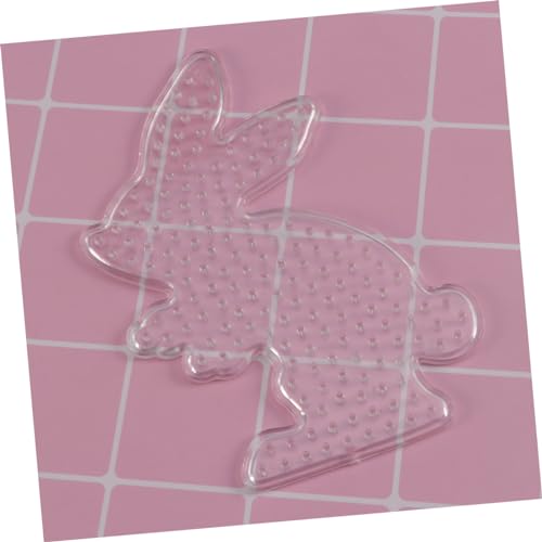 ibasenice 24 Pçs DIY Artesanato Fusível DIY Névoa DIY Pegajoso Fusível Branco Criança Modelo Animal
