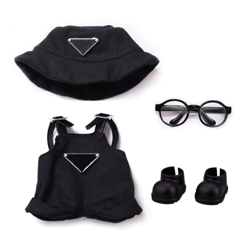 La mejor selección de La C Ropa del mes. 30 Conjunto de Ropa para Muñecas de 17 cm Juego de Overol y Gorrito, Accesorios Modistos y Adorables, Ropa Elegante para Vestir con Estilo Único(Estilo C)
