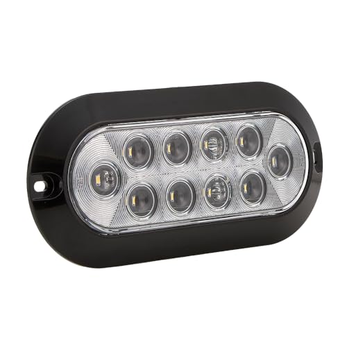Lámpara Trasera Ovalada LED 6" para Camiones y Vehículos Pesados miniatura 1