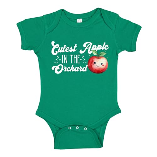 Cutest Apple in The Orchard Baby Bodysuit Infant One Piece or Toddler T-Shirt Autumn Apple Picking Outfit
