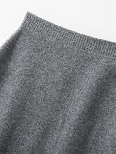 Women Preppy Style High Waisted Knit Skirt Winter Soft Warm Holiday Office Party Bodycon Skirts3