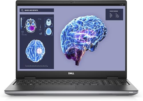 Image of Dell 2026 Precision 16 inch WUXGA Laptop 20-Core Intel Core i7-13850HX NVIDIA RTX 1000 Ada Generation 64GB CAMM 8TB SSD Thunderbolt 4 USB-C w /DP WiFi AX RJ-45 BT Webcam HDMI2.1 Backlit KB Windows 11 Pro