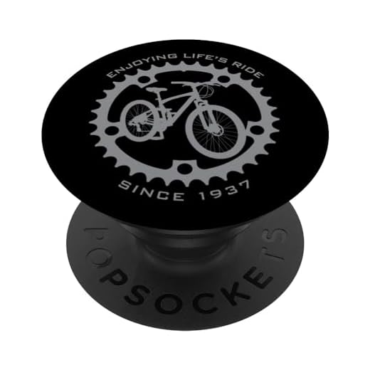 85 Años De Edad Ciclismo De Montaña Ciclismo 1937 85 Cumpleaños PopSockets PopGrip Intercambiable