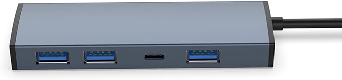 Hub USB Tipo C 4 en 1 Multipuerto Adaptador Docking Station miniatura 6