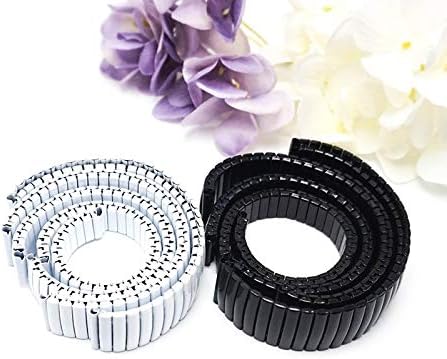 Fashion Watch Straps Metal Stretch Watch Straps Watchbands 12mm 14mm18mm 20mm Watchband Sturdy Watch Band (Color : Black, Size : 14mm)