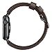 NOMAD Traditional Band for Apple Watch 44mm/42mm | Rustic Brown Horween Leather | Silver Hardware