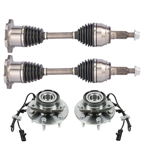 Front Drivetrain Kit for 02-06 Cadillac Escalade 03-06, ESV 02-06 Escalade EXT 02-06 Chevrolet Avalanche 1500 99-06 Silverado 1500 with 6 Lug Wheels