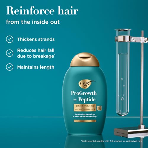 OGX ProGrowth + Peptide Conditioner, 13 fl oz - image 3