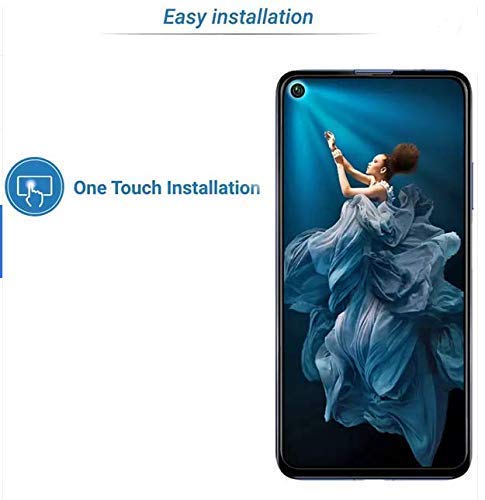 Image of Screen Protector for Huawei Honor P20 Lite (2019) | Honor Nova 5i (Black) Tempered Glass Edge-to-Edge 6D Screen Guard With Installation Kit