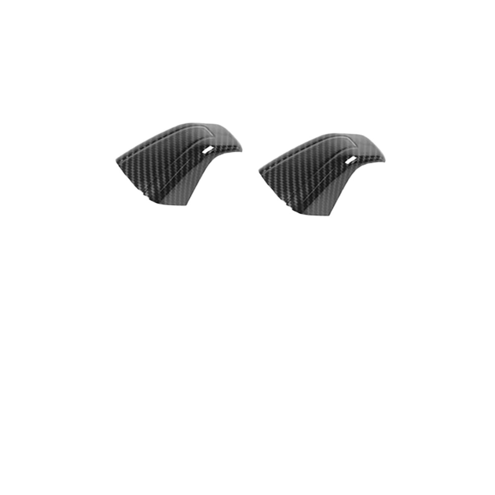 Center Control Grain Gear Shift Navigations Tail Light Accessorie Decoration Cover Compatible for Dodge Challenger 2015 UP Carbon Fiber(Type13)