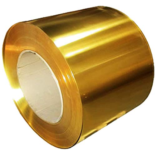 Feuille mince en laiton 0.2mm anti-corrosion pour bricolage créatif