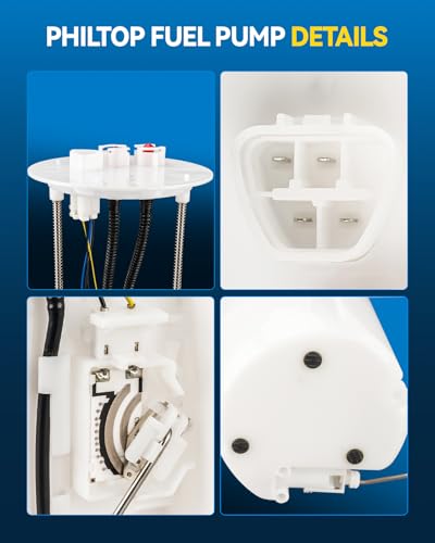Image of PHILTOP Electric Fuel Pump Assembly FG0921, P76330M, SP9000M | Fit for 2005-2006 Toyota Tundra, 2005-2007 Toyota Sequoia