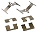 ACDelco Gold 18K1055X Rear Disc Brake Caliper Hardware Kit with Clips and Brackets