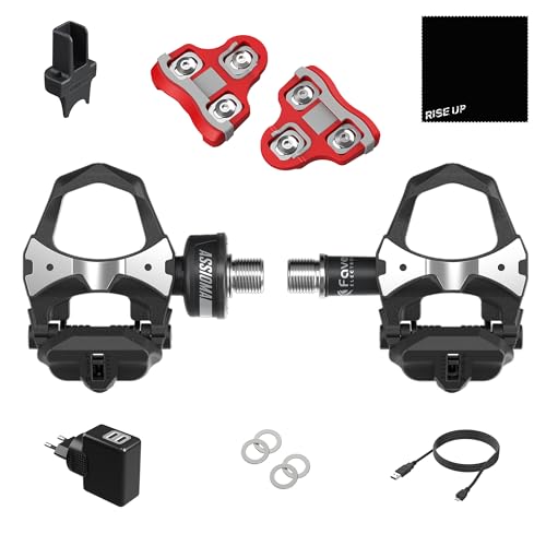 Favero Assioma UNO, Single-Sensing Side Pedal Based Cycling Power Meter, Bluetooth & ANT+ Connectivity for Bike Computers, Cycling GPS Units, & Smartphones