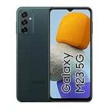 Samsung Galaxy M23 5G, Android Smartphone, 6,6 Zoll Infinity-V TFT Display, 5.000 mAh Akku, 4 GB RAM 128 GB Speicher, Dual-SIM, Deep Green