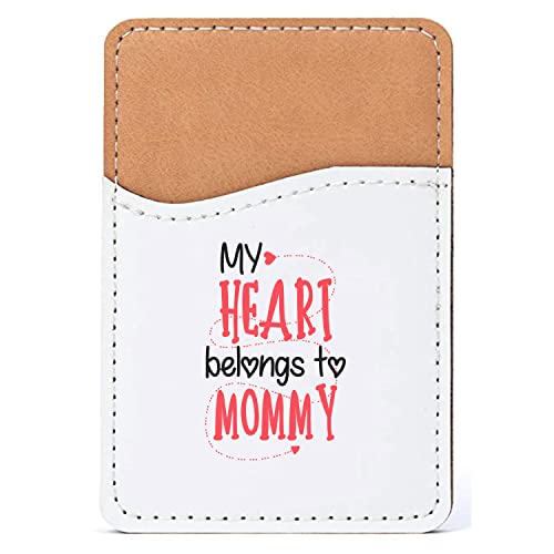 DistinctInk �g�ѓd�b���z�A�N���W�b�g�J�[�h�A���h�AID�p�̃X�e�B�b�N�I���E�H���b�g | iPhone�AGalaxy�AGoogle�ɑΉ� - My Heart Belongs to Mommy