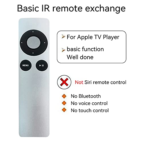 Replacement Apple TV Remote Control for APPLE TV MC377LL/A 1st 2nd 3rd 4th Generation - Image 3