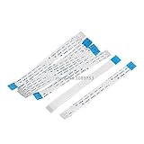 10pcs Reverse Ribbon Cable AWM 20624 80C 60V 1.0 mm 8 Pin 100mm 8p 10cm FPC Cable