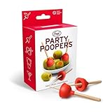 Genuine Fred PARTY POOPERS, Plunger Cocktail Picks, 12 Picks