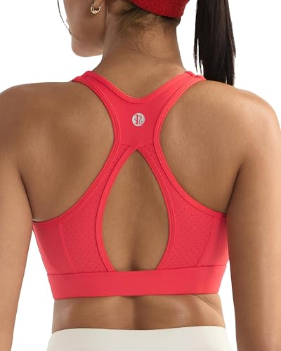 RUNNING GIRL Sports Bras for Women High Support, Adjustable Straps