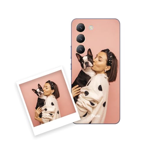 Pevita Funda Personalizada para Vivo V40 SE 5G – Carcasa de Móvil con Tu Foto o Diseño – Silicona TPU Flexible – Impresión Premium Duradera – Regalo Original