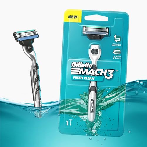 Gillette Mach 3 Manual Shaving Razor Blades - 2S Pack (Cartridge), Men - Image 4