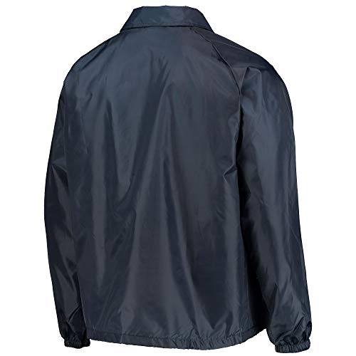 Image of Men's Royal Buffalo Bills Coaches Classic Raglan Full-Snap Windbreaker Jacket