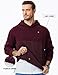 JMIERR 2025 Cotton Men's Hoodies Sweater Fashion Fleece Long Sleeve Heavy Hooded Pullover with Front Pockets Athletic Sport Hoodie Sweatshirts, S, Red