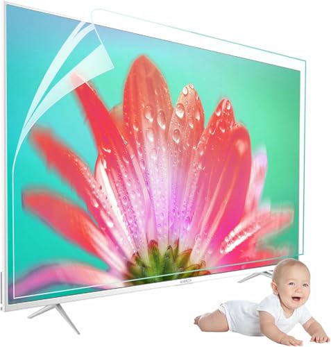 HOTAPEPU Protector de Pantalla para TV de 50 Pulgadas con Filtro de luz Azul, antirreflejos y antirrayas. Bloquea la luz Azul para Reducir la Fatiga Ocular. Tamaño: 50 Inch (1095 x 616 mm)~/