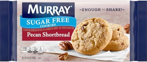 Murray Cookies, Sugar Free, Pecan Shortbread