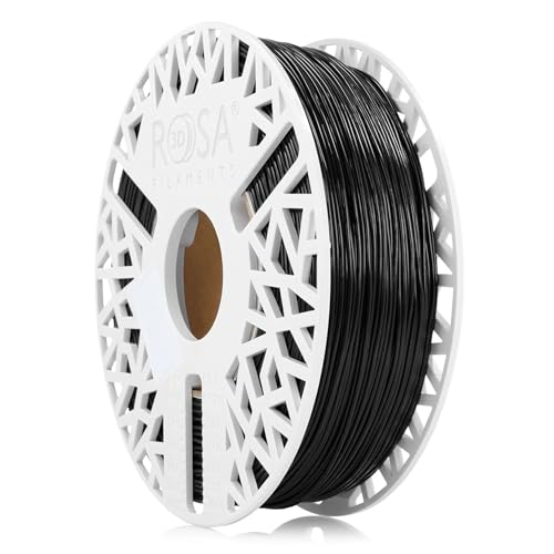 ROSA3D TPU FLEX LW Filamento 1,75 mm para impresora 3D, negro antracita 0,7 kg