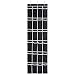Over the Door Shoe Organizer, MaidMAX Hanging Door Organizer Shoe Rack with 24 Mesh Pockets and 3 Hooks for Storage