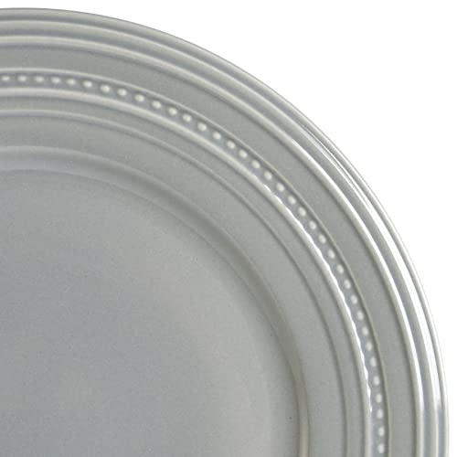 Gibson Elite Barberware 16 Piece Dinnerware Set, Gray #TOP4