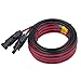 ZkeeShop Solarkabel 10AWG Kabel Solarstecker auf XT60 Adapter 6mm2 Kabel Solar Solarpanel Kompatibel für Ecoflow Bluetti Powerstation (5M)