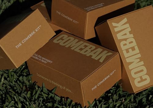 The Comebak Kit - Feel Better Box A Gift Basket for Women and Men — A Care Package with Tea, Honey, Electrolytes, Sinus inhaler, Soup, Vitamin C Face Mask | Self Care Package for Her, Him, Get Well. — view 2