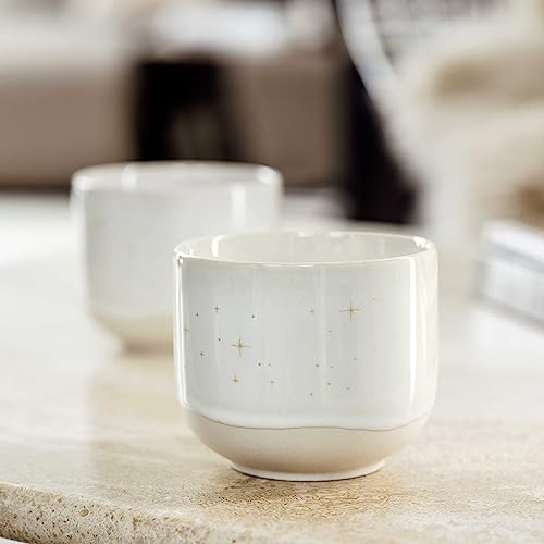 like. by Villeroy & Boch - Winter Glow cup, Christmas tableware in Premium Porcelain, White / Beige, 20 cm x 28 cm - Image 2