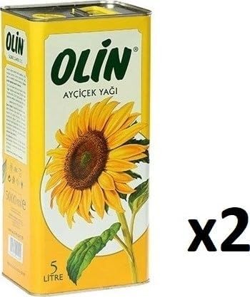 Olin Ayçiçek Yağı 5 Lt Teneke x 2 Adet - Görsel 2