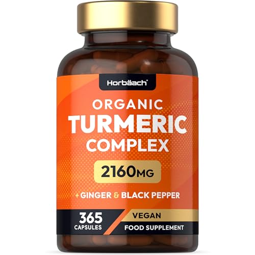 Horbaach Turmeric Curcumin Capsules 2160mg