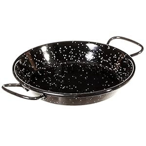 Garcima E-06 Paellapfanne Stahl Schwarz