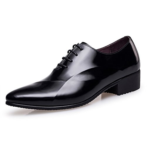 zro men's lace up formal modern oxford dress shoes Florsheim Shoes Midtown Cap Toe Oxford Black Size 18