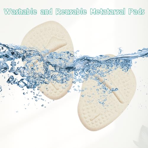 Image of Metatarsal Pads Women Ball of Foot Cushions, 3 Pairs