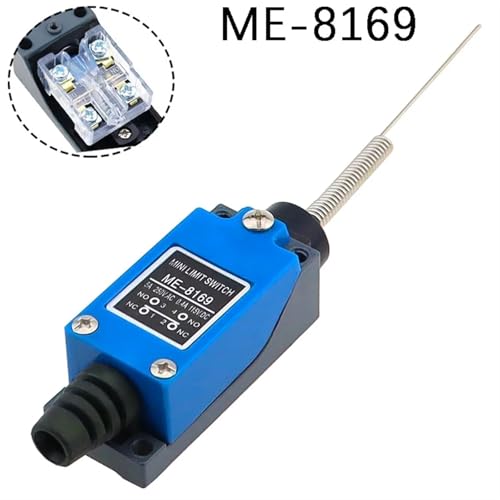 Interrupteur de fin de course ME-8169 anti casse pour détection mécanique d'objets - 3