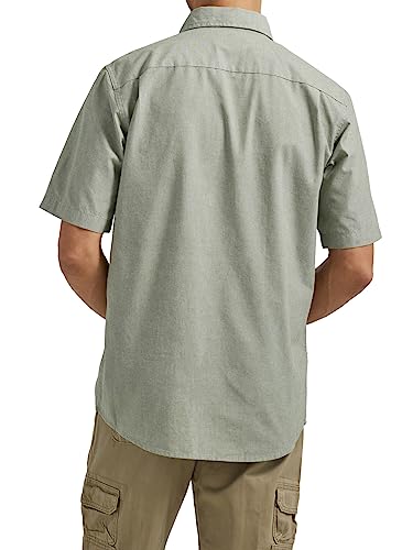 Wrangler Authentics Men's Short Sleeve Classic Woven Shirt