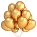 Home Kitty 100 Pack 12 Inches Gold Color Latex Party Balloons - Party Decoration and Accessories