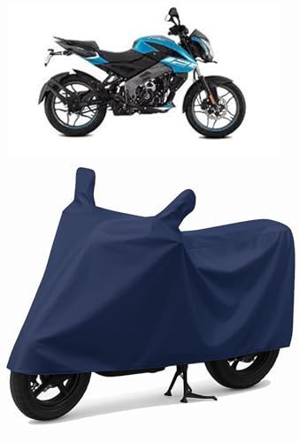 Image of CoverRide Heavy Duty Waterproof Scooty & Bike Cover for Bajaj Pulsar Ns 125 - UV Resistant, Dustproof & Rain Protection, All-Weather Outdoor Cover for Bikes & Scooty with Buckle Straps