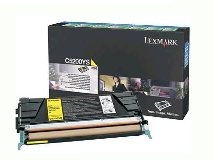 Toner jaune C530 de 1500 pages pour imprimante laser
