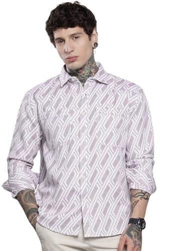 Chemise pour homme manches complètes au fini texturé premium