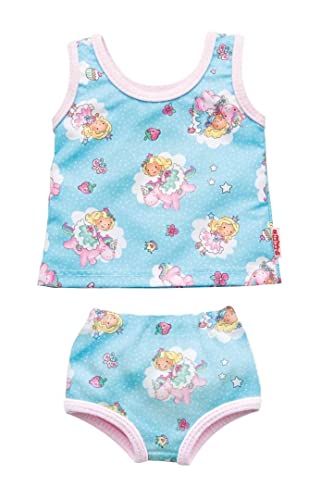 Heless 1410 - Unterwäsche-Set für Puppen im Design Einhorn Emil und Fee...