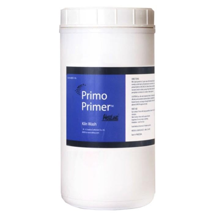 Primo Kiln Shelf Primer – High-Temperature Glass Release Coating for Kiln Shelves – 5 lb. Tub
